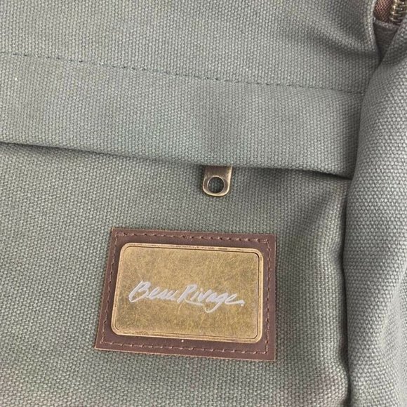 Beau Rivage Finley Mill Backpack Canvas 19.5L Travel Hiking Padded Laptop Pocket - Picture 9 of 10